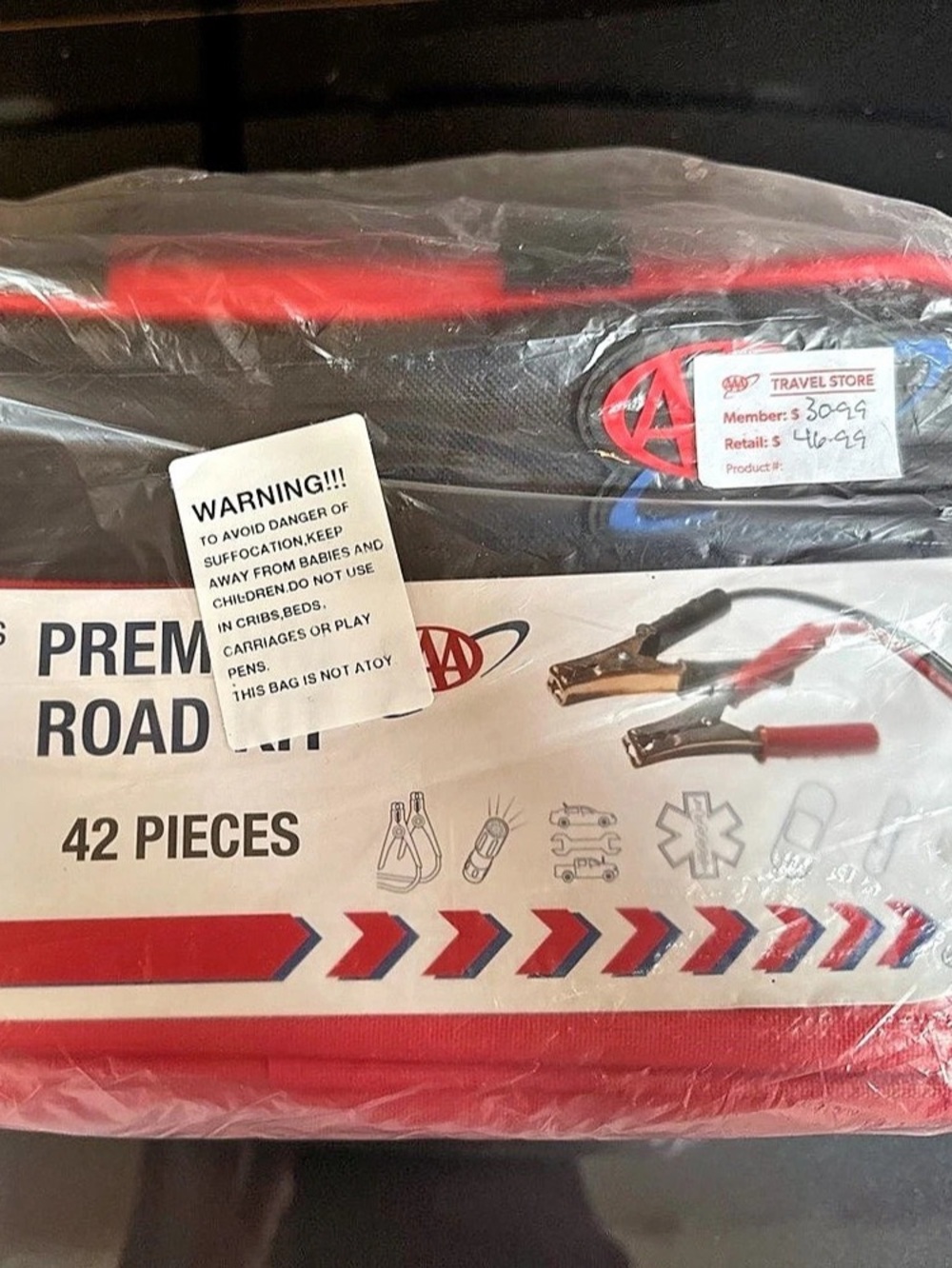 NWT AAA Premium Road Kit Roadside Emergency Kit
